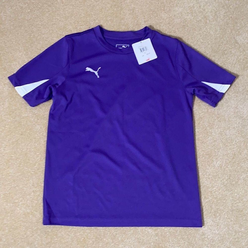 Puma Purple Girls Shirt/Shorts Set Size L NWT - Picture 3 of 12